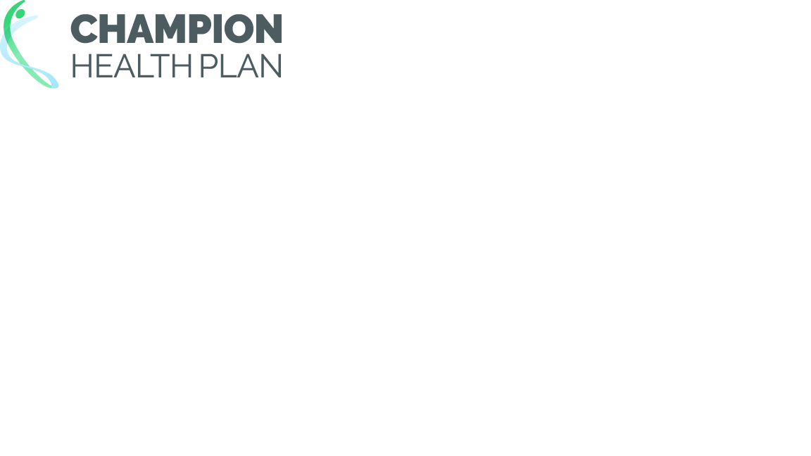 Champion Heath Plan logo, a registered trademark of Champion Heath Plan