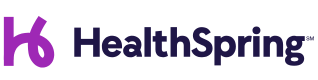 HealthSpring logo, a registered trademark of HealthSpring